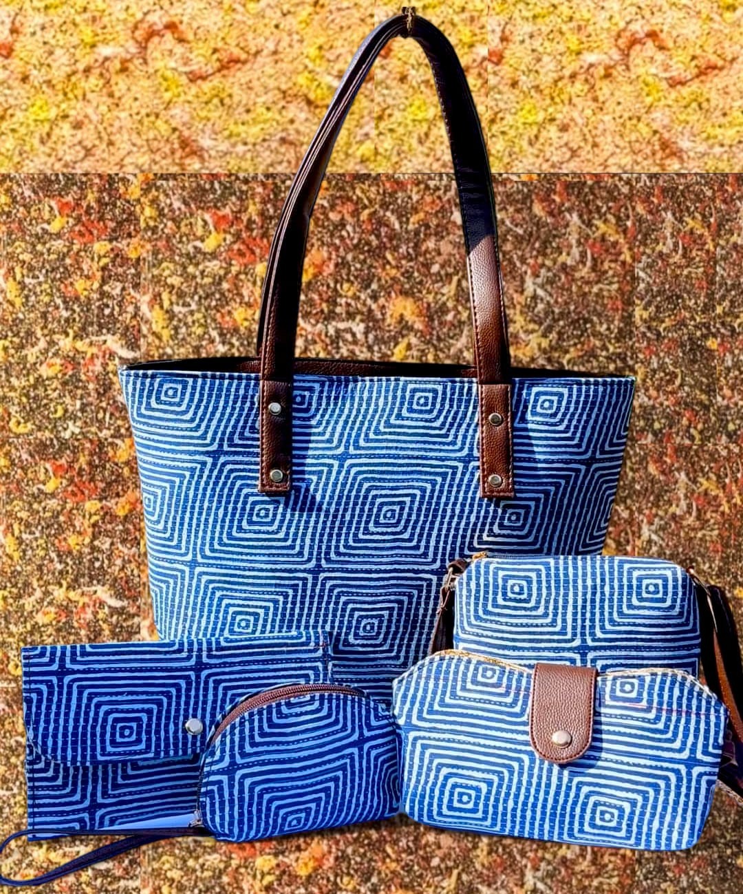 GORGEOUS IKKAT 5 PIECE COMBO