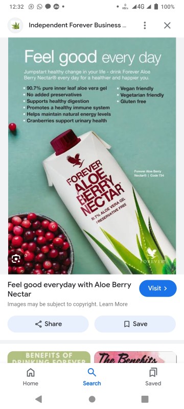 Aloe berry nector