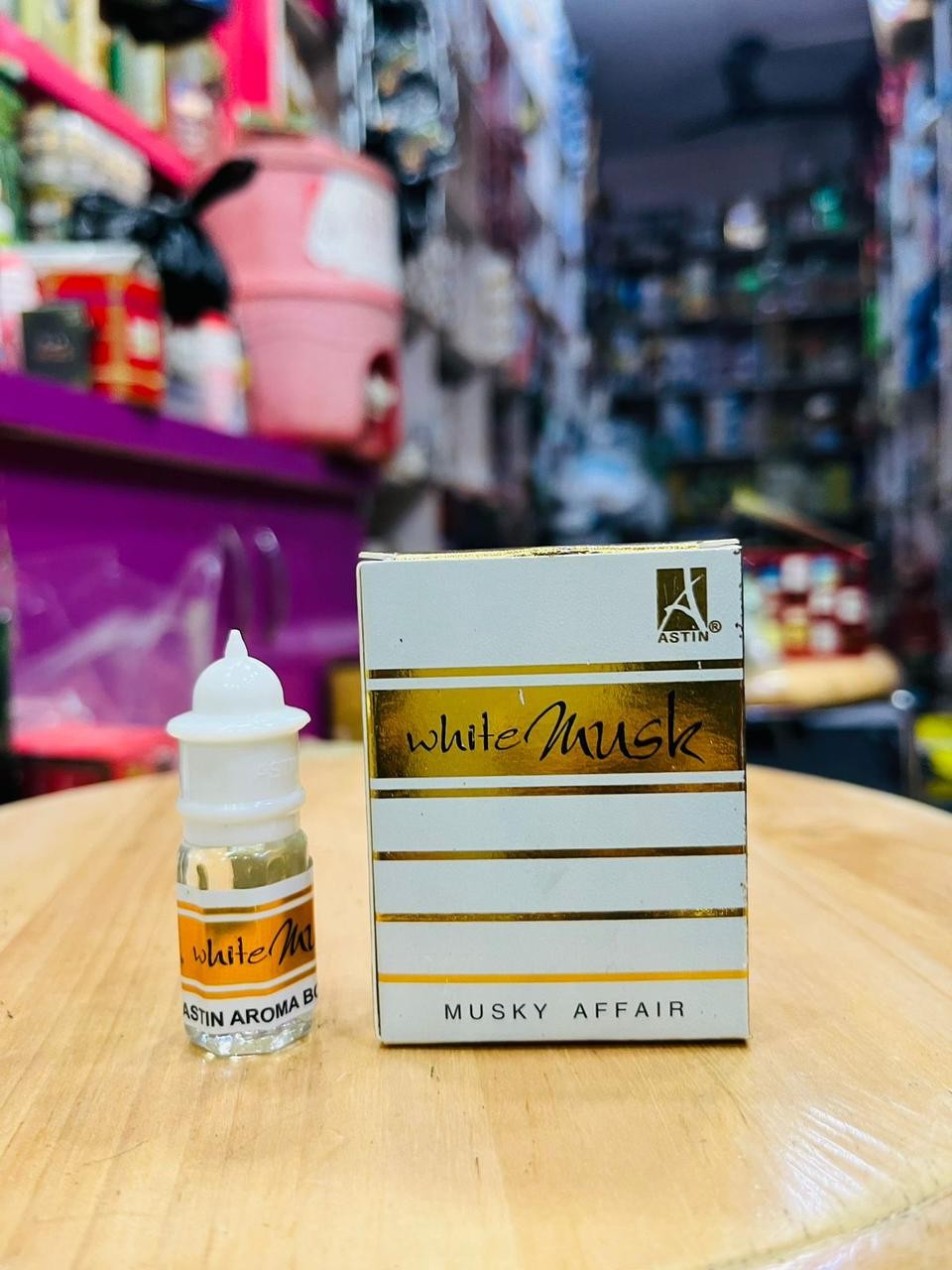 ASTIN white musk musky affair perfume alcohol-free