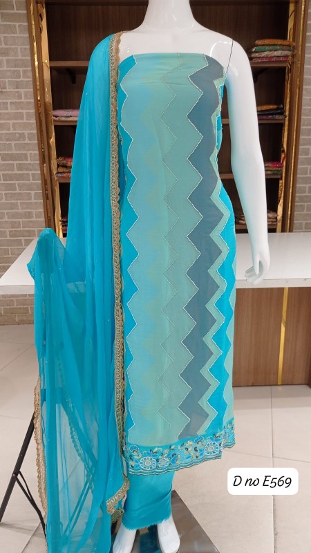 Soft suit with dupatta