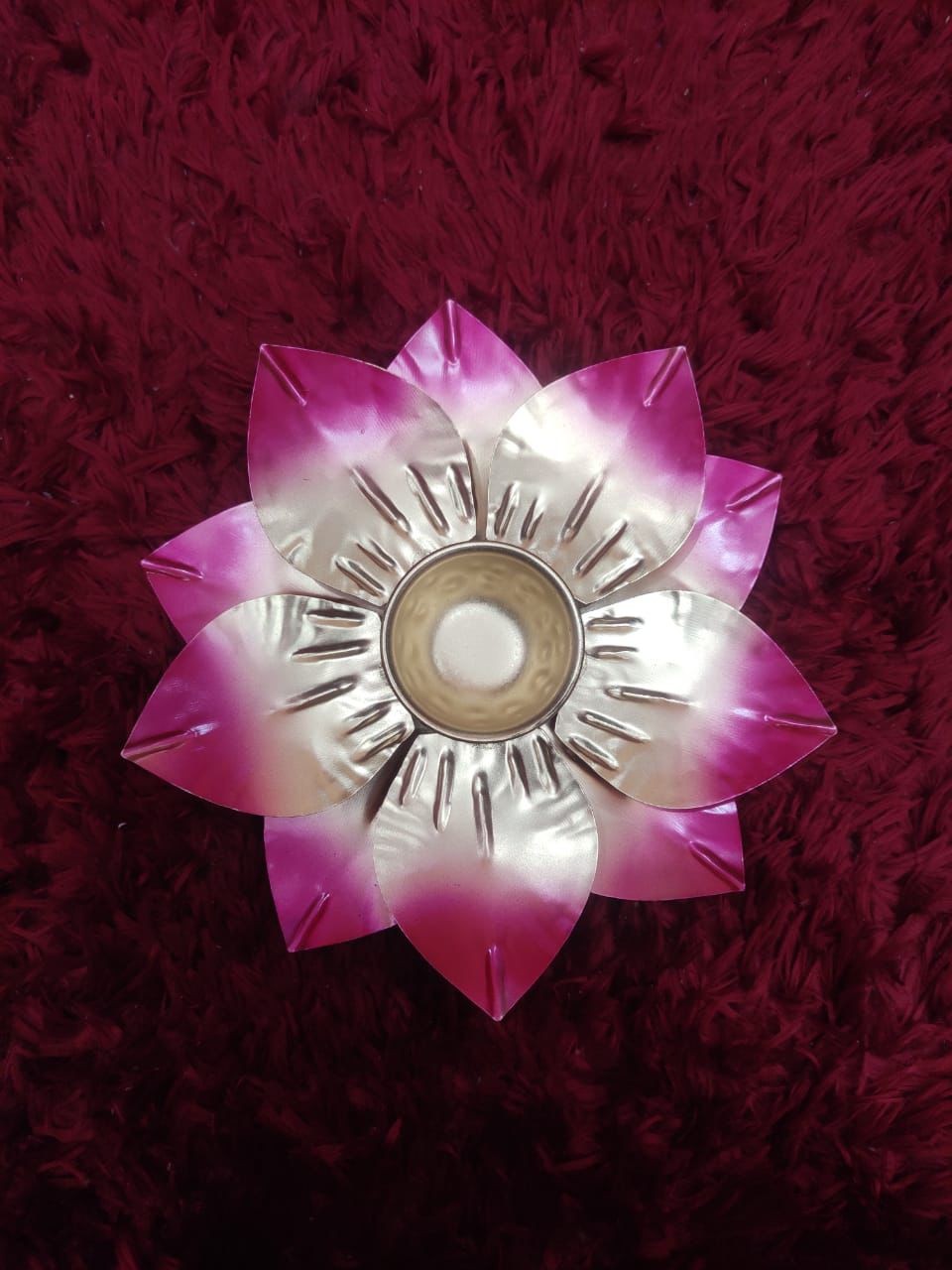 Diya in the shape of lotus