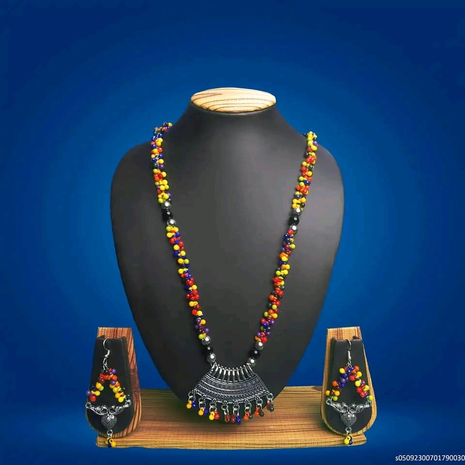 colourful necklaces