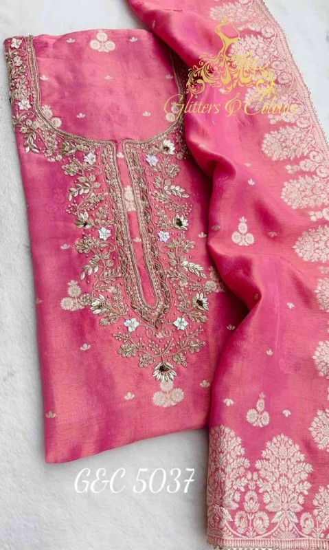 Heavy suit with dupatta